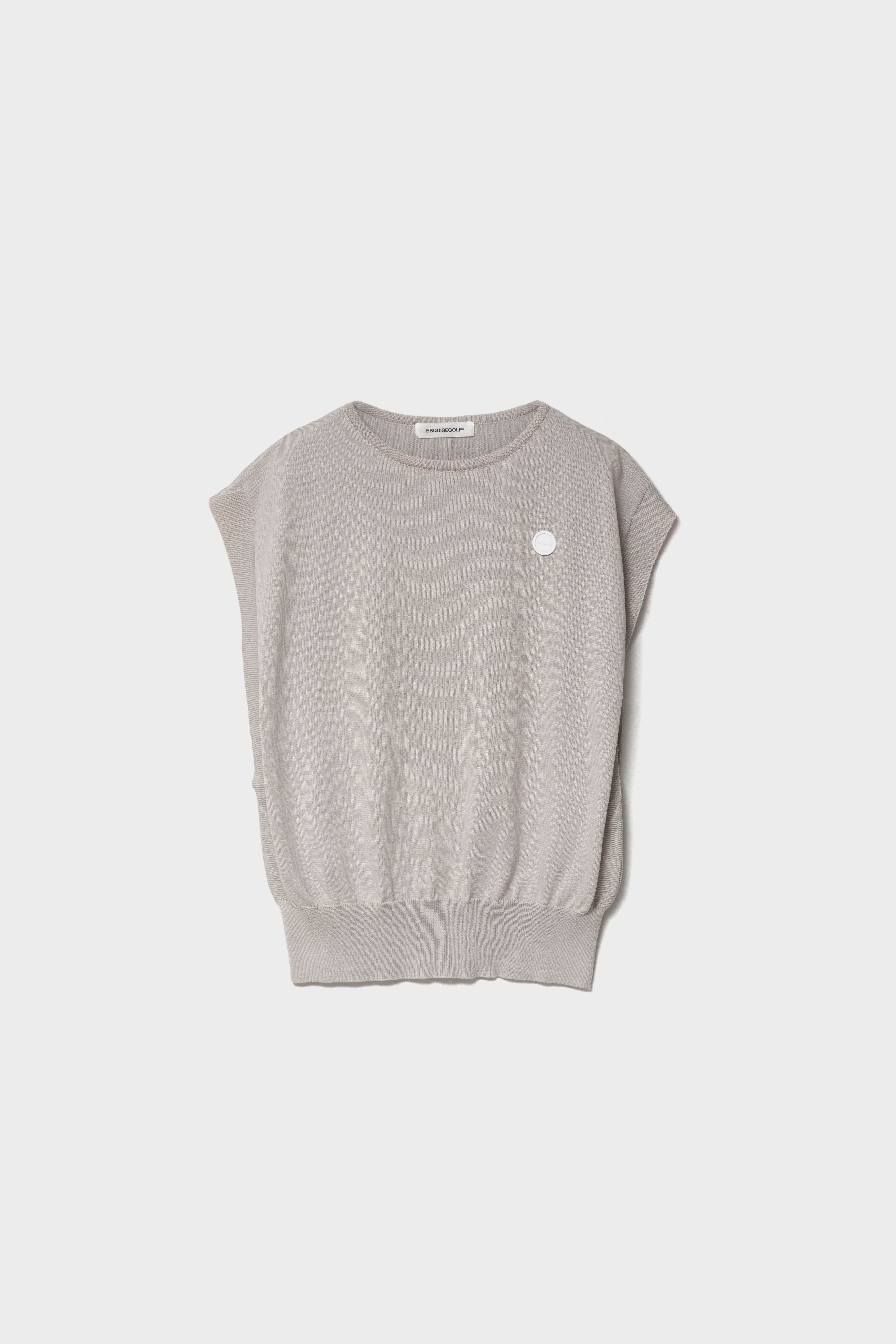 SUSTAIN KNIT VEST - Beige