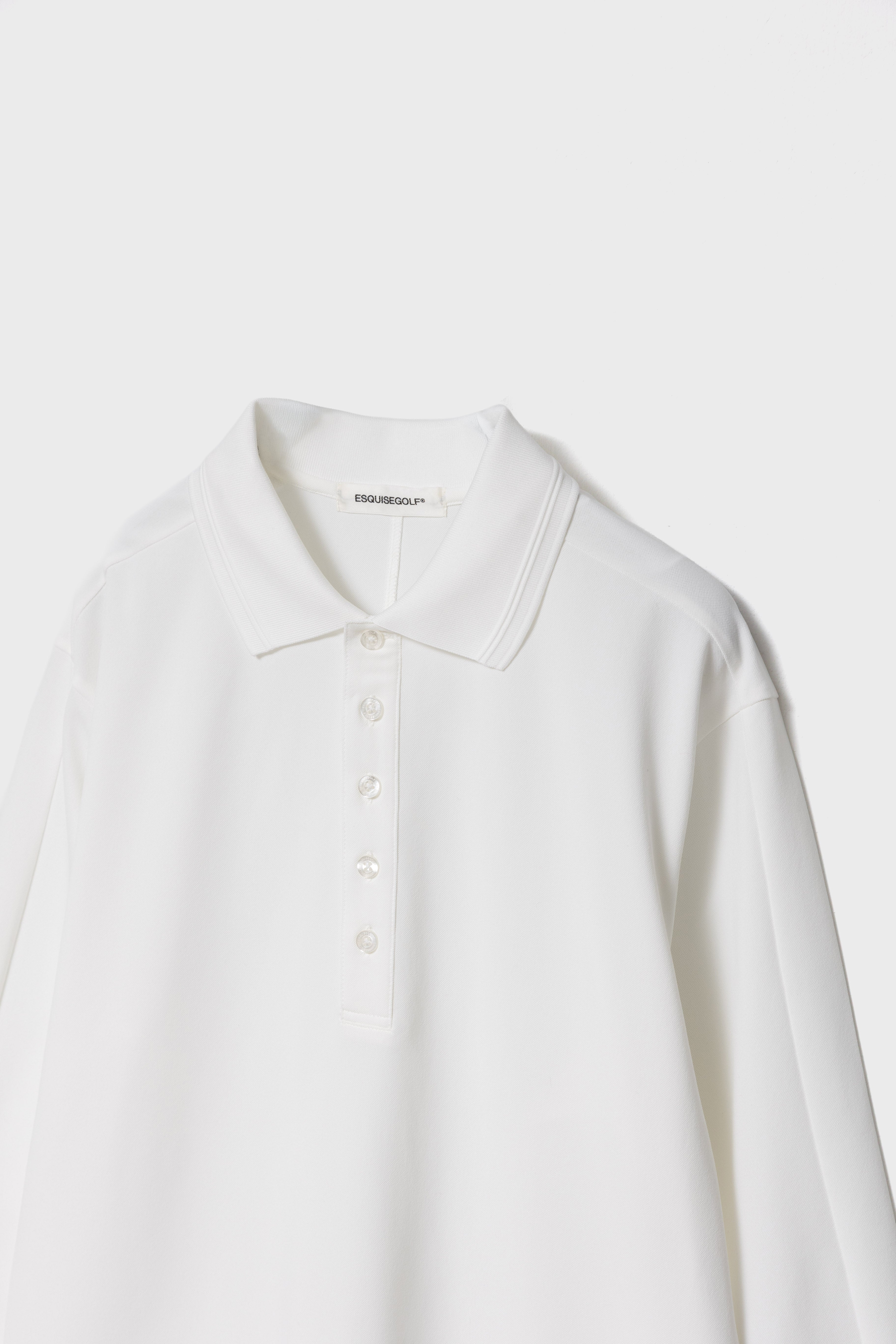 MOTION LONG POLO - White