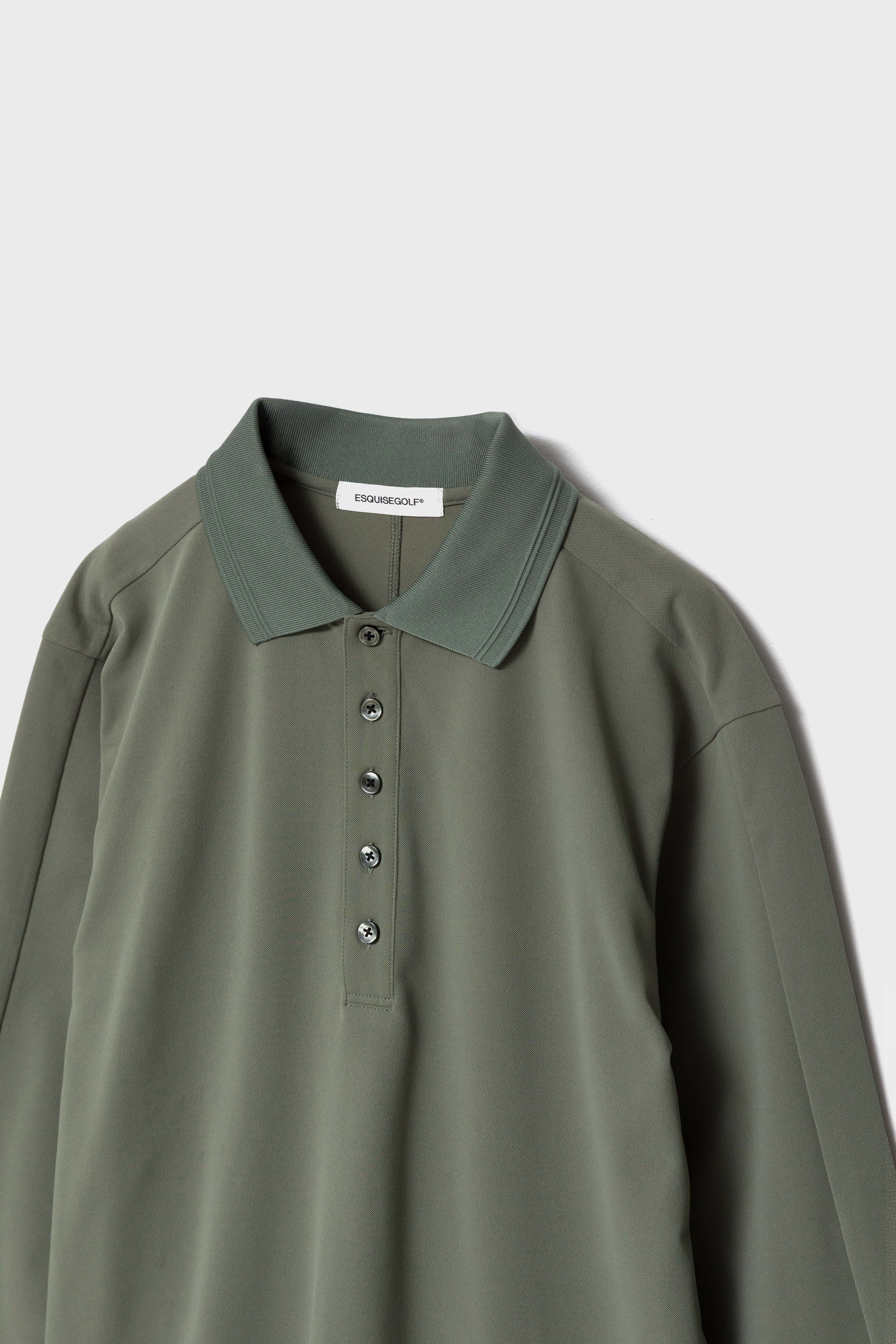 MOTION LONG POLO - Khaki