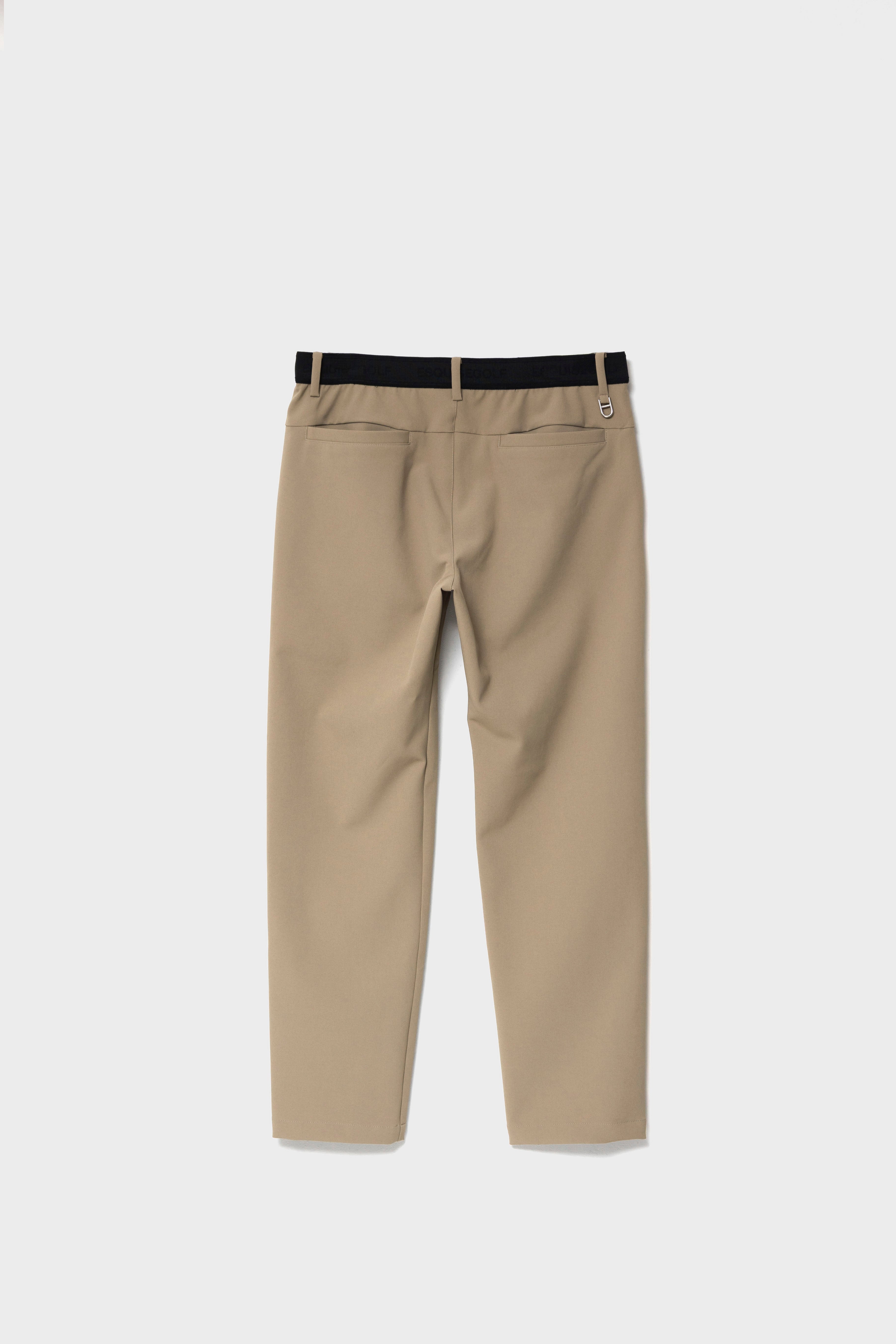 ESSENTIAL GOLF PANTS - Beige