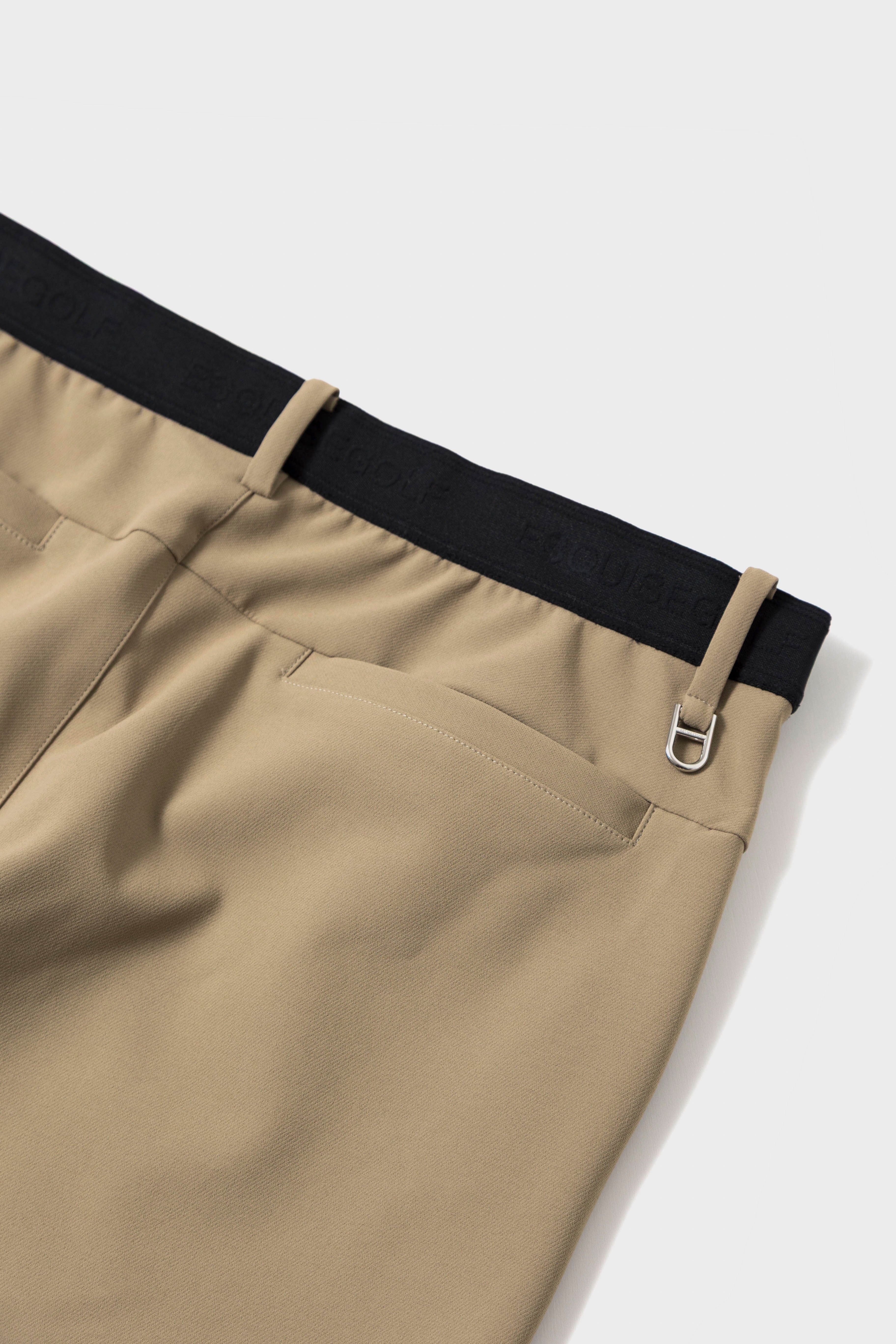 ESSENTIAL GOLF PANTS - Beige