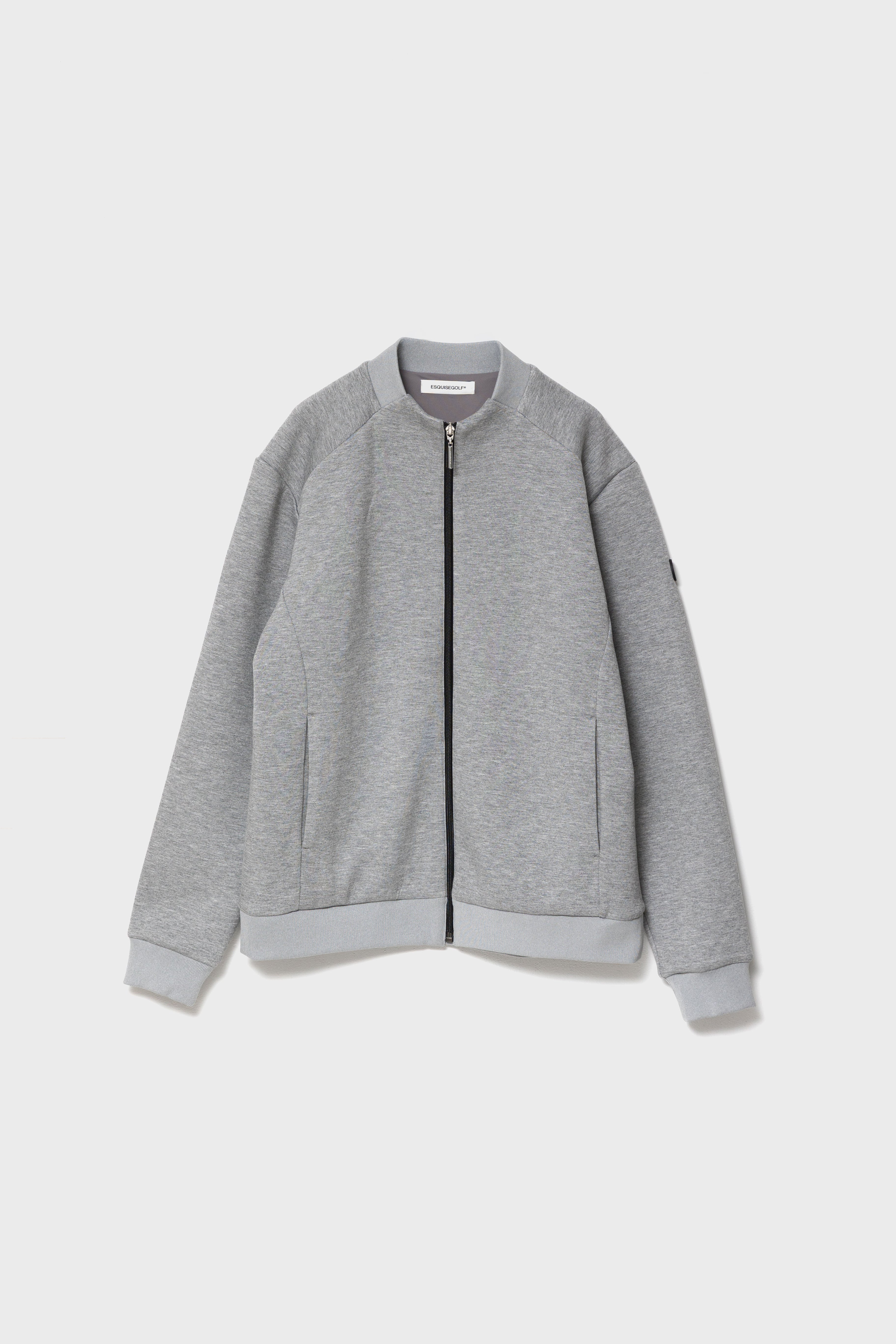 COMFORT JERSEY ZIP JKT - Gray