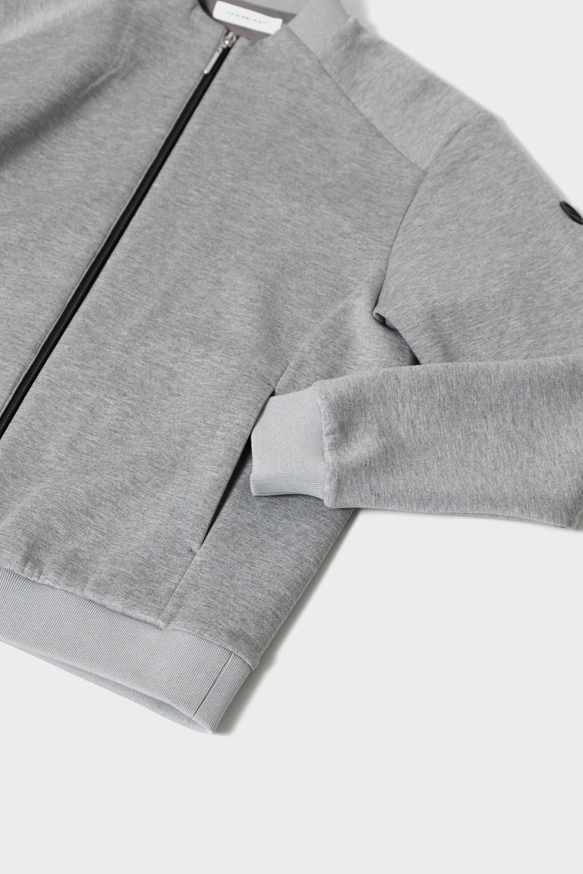 COMFORT JERSEY ZIP JKT - Gray