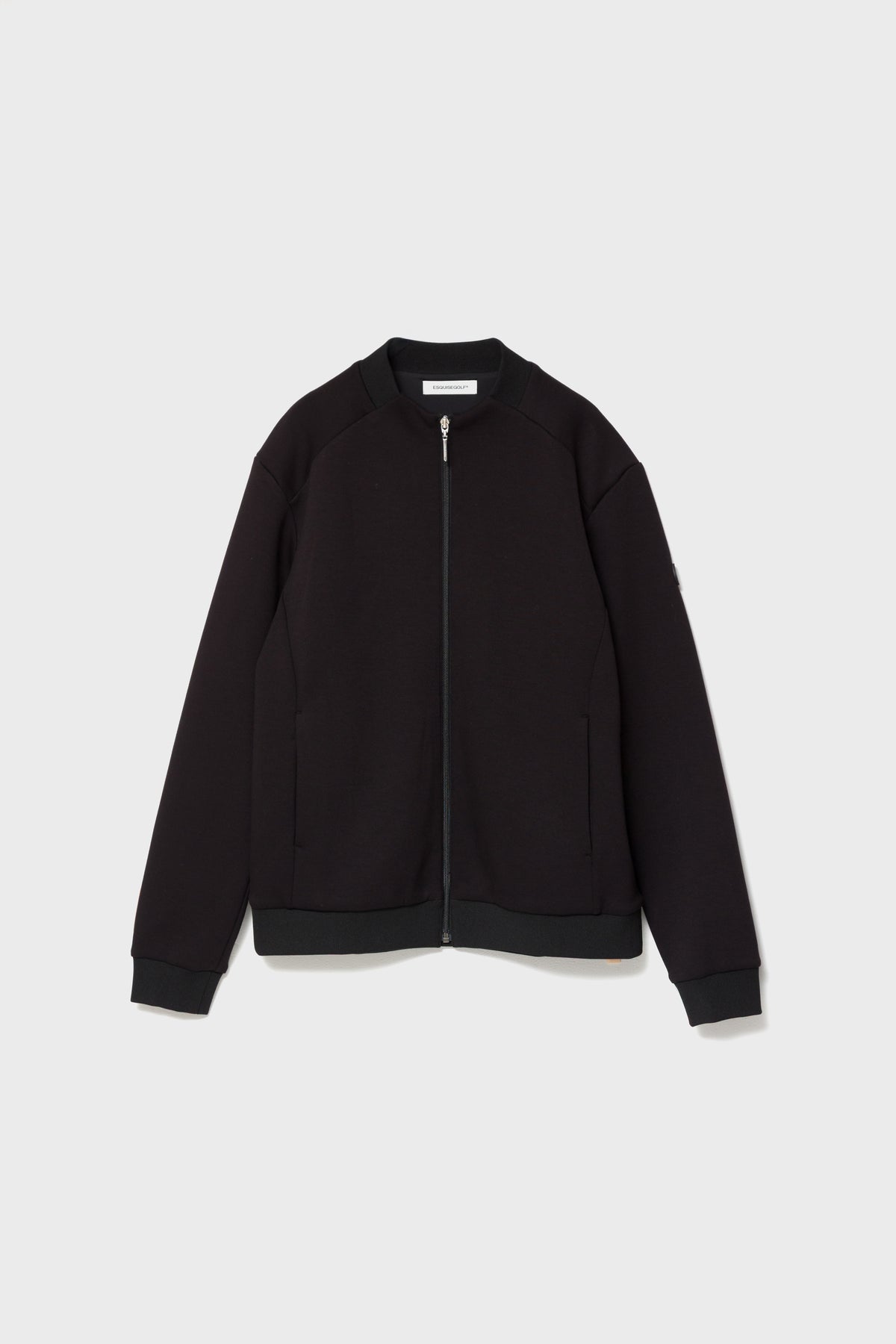 COMFORT JERSEY ZIP JKT - Black
