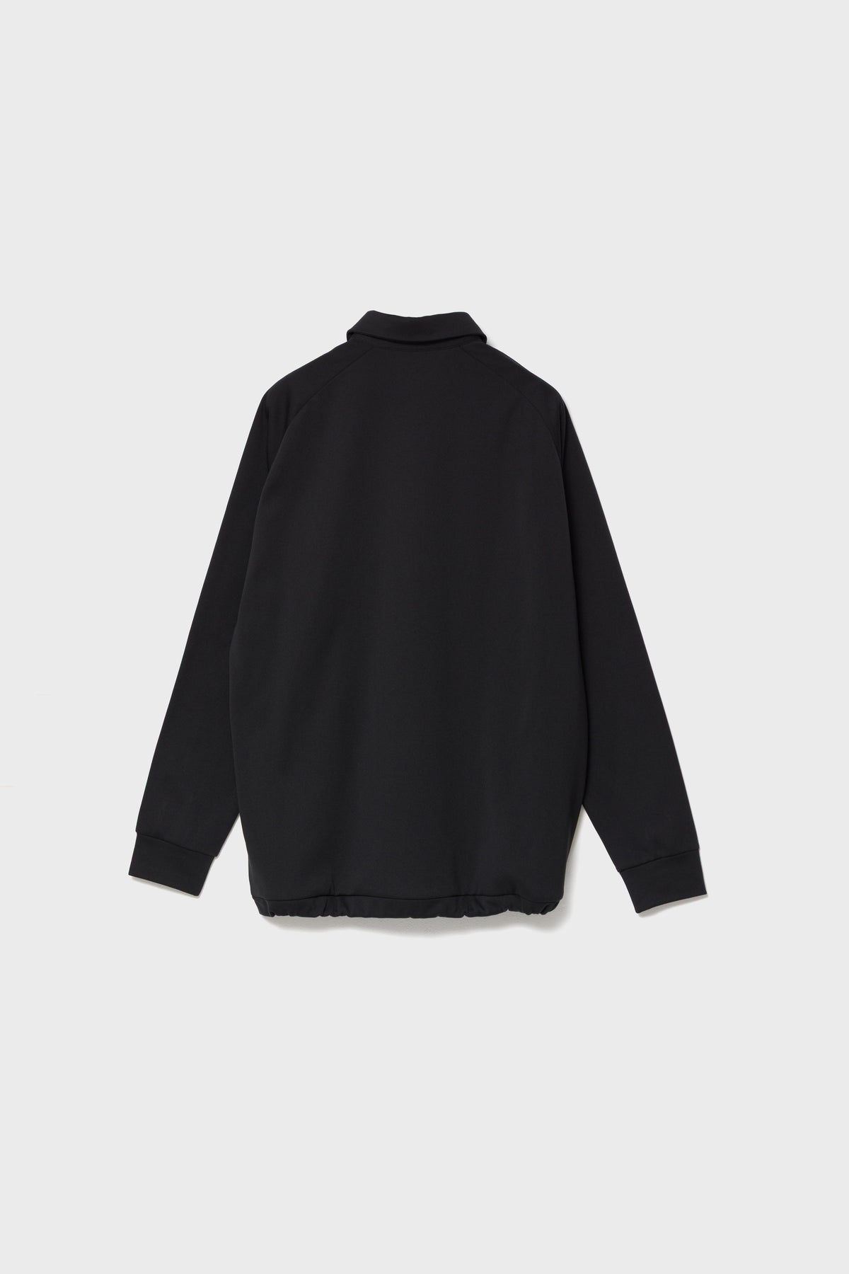 LIGHT FLEECE POLO - Black