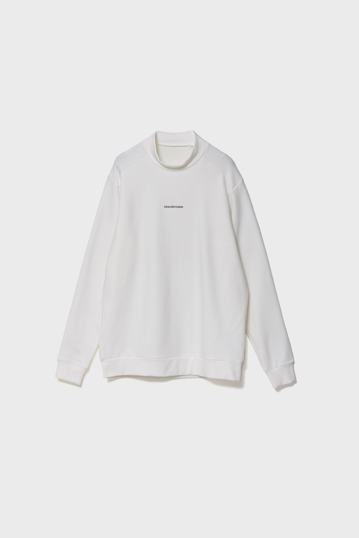 BASIC WARM MOCK NECK - White