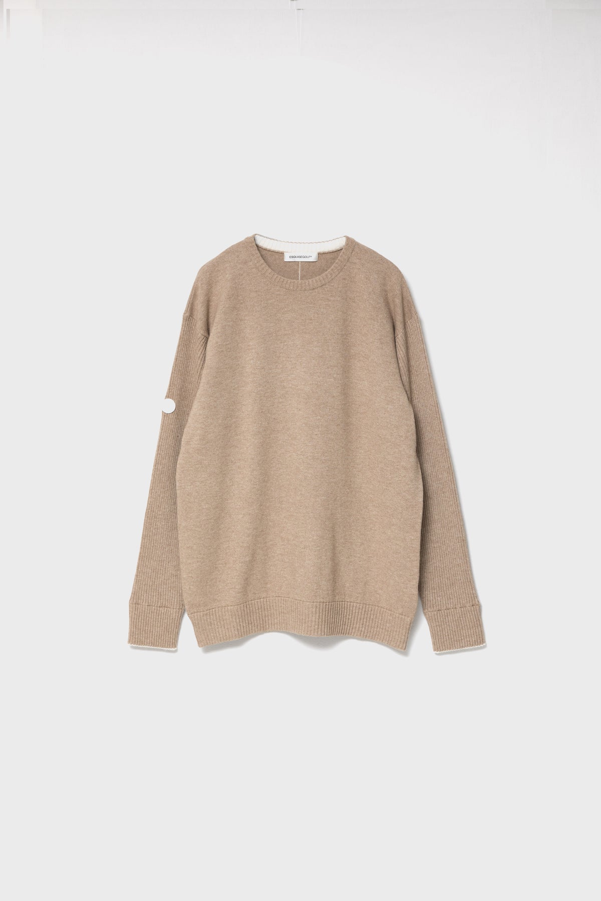 BLANC CASHMERE PULLOVER - Beige