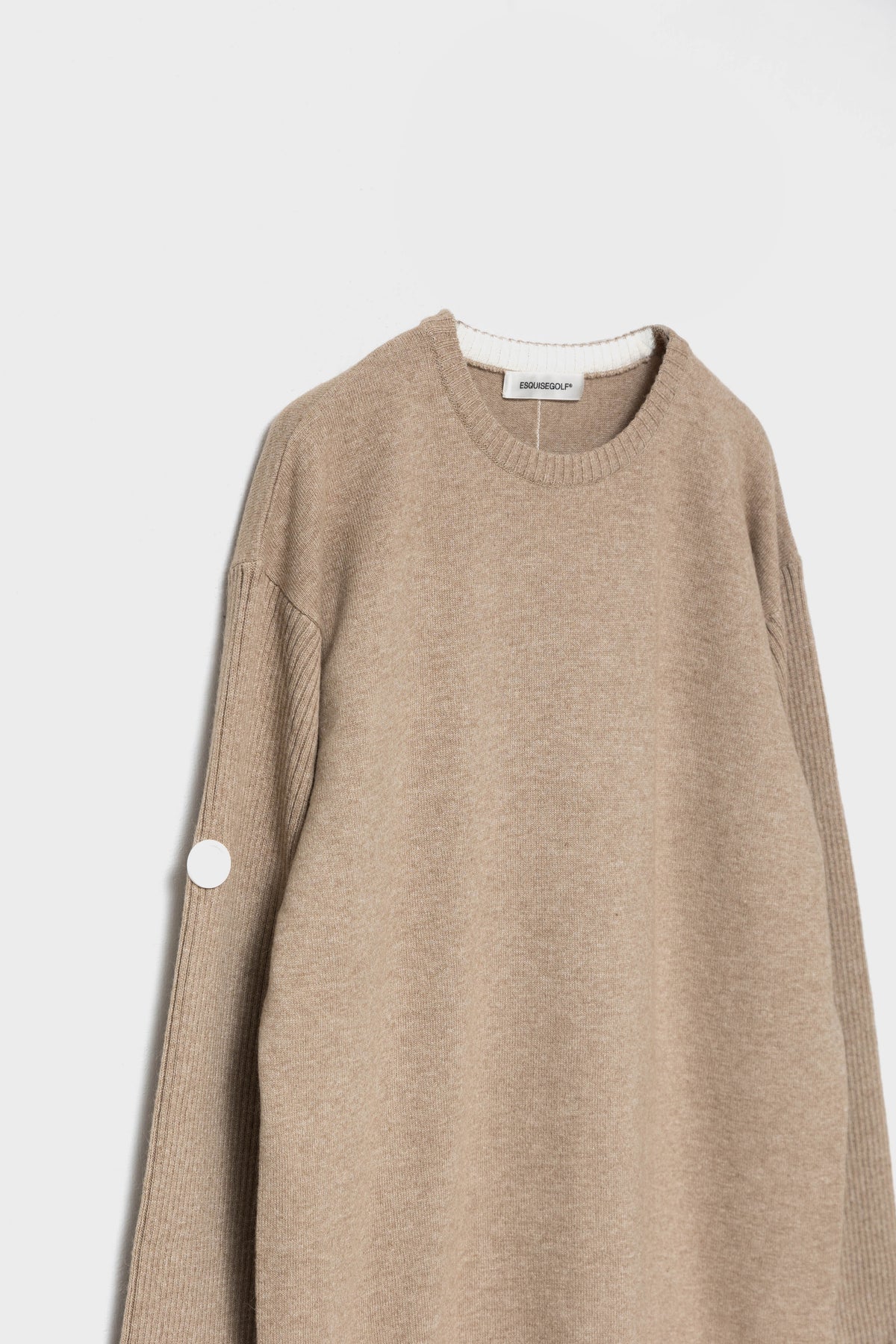 BLANC CASHMERE PULLOVER - Beige