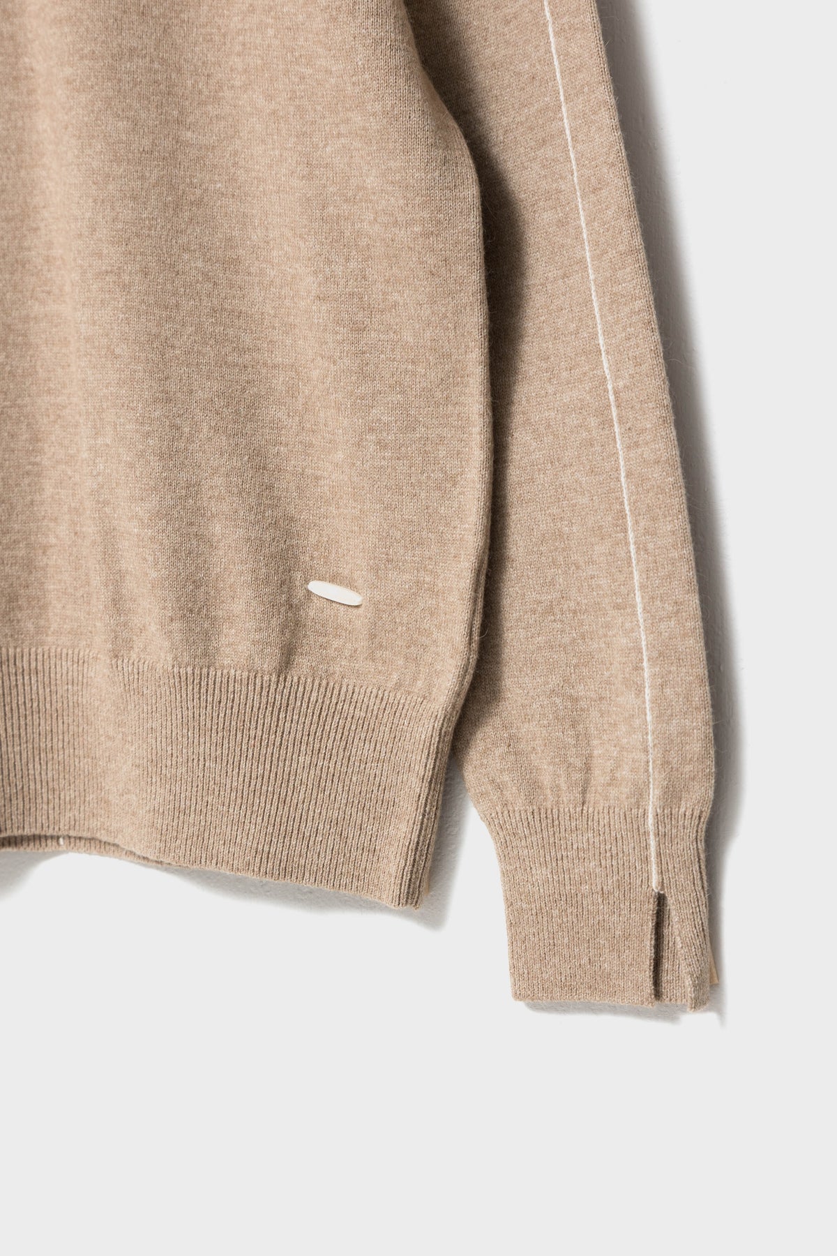BLANC CASHMERE KNIT P/O - Beige