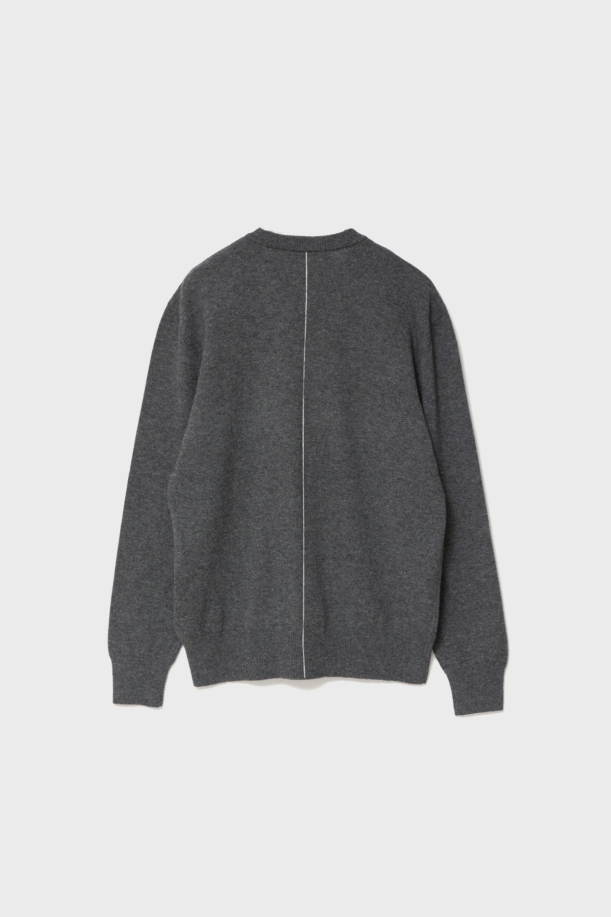 BLANC CASHMERE KNIT P/O - Charcoal