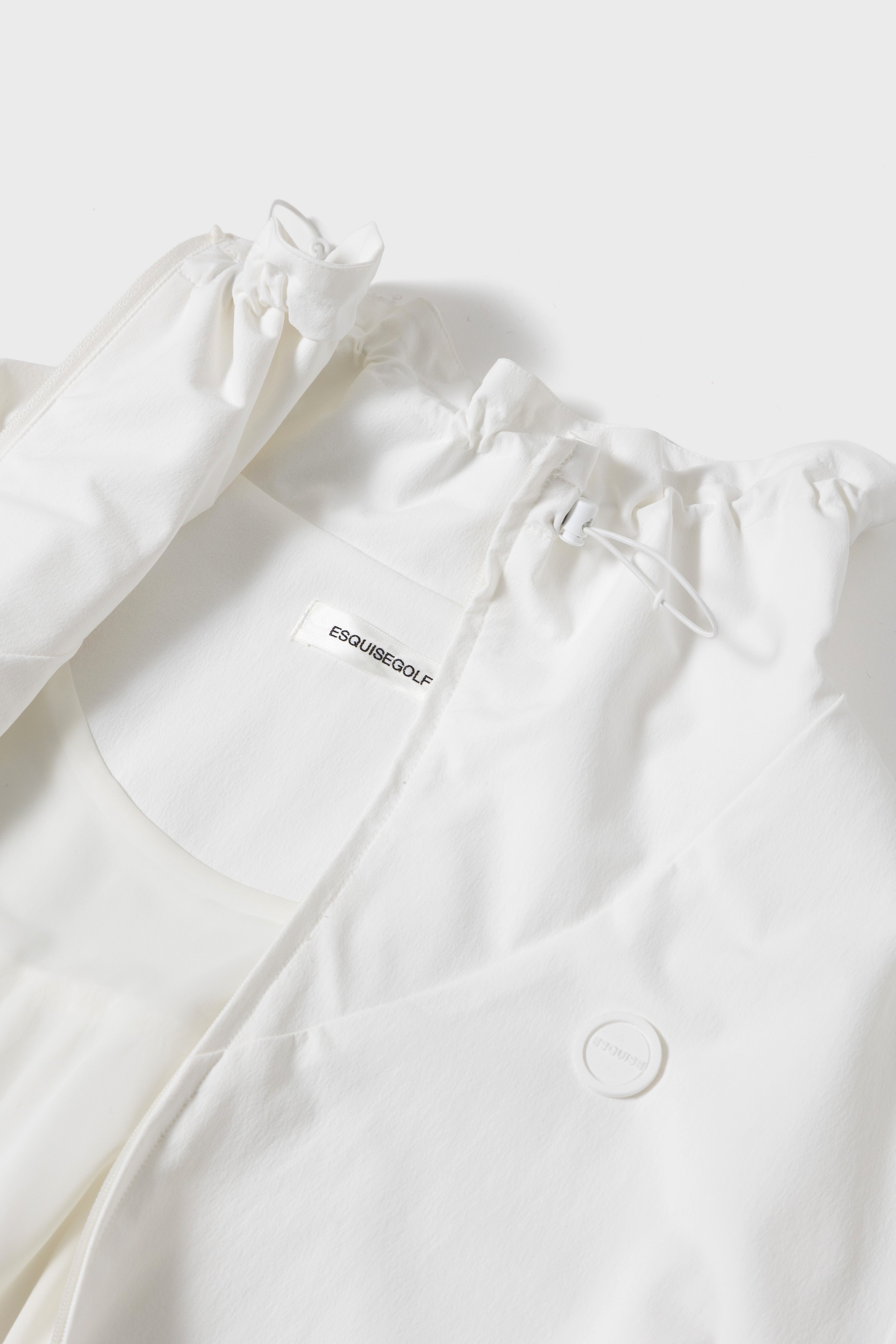 NYLON EFFORTLESS JKT - White