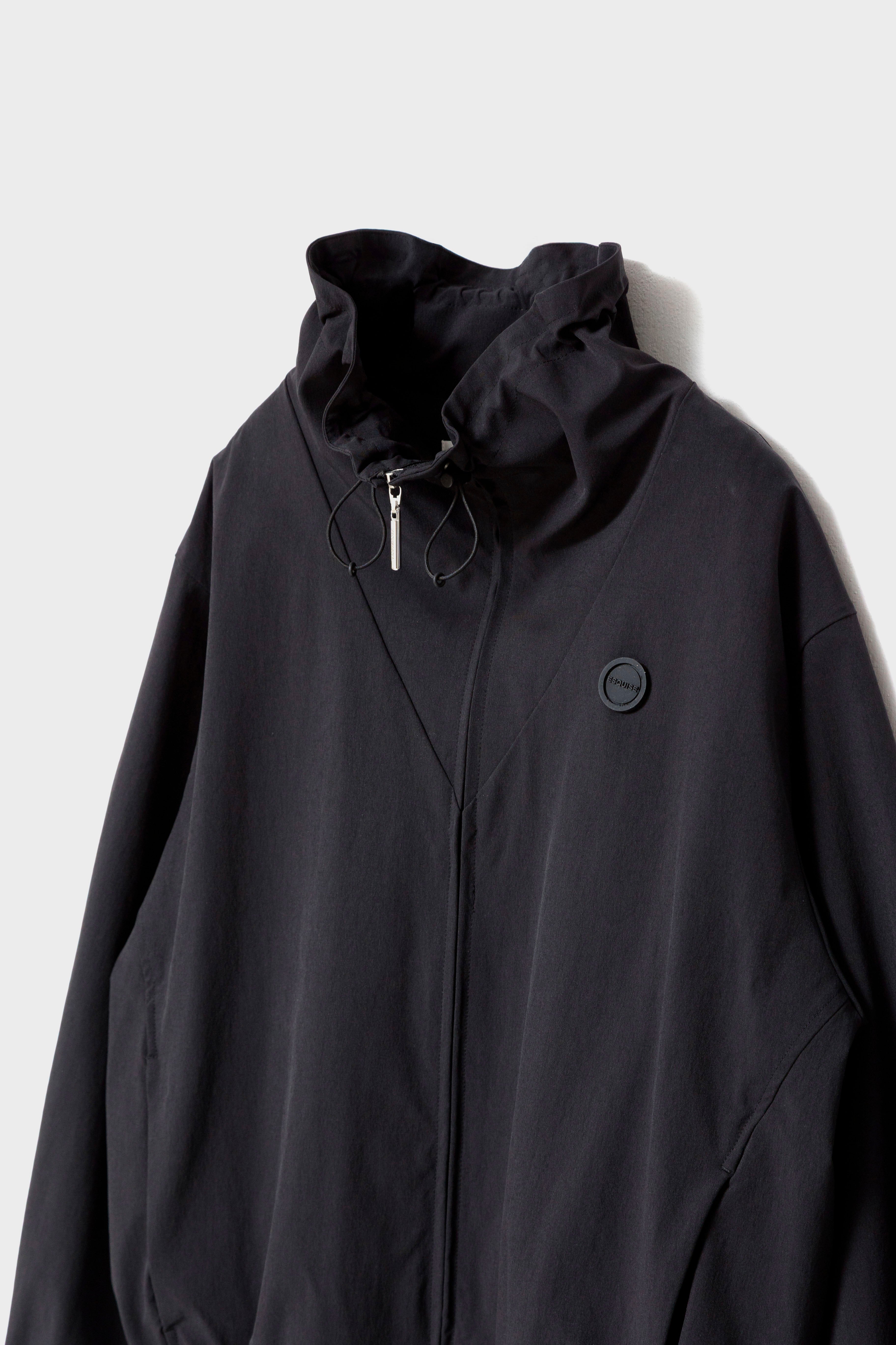 NYLON EFFORTLESS JKT - Black