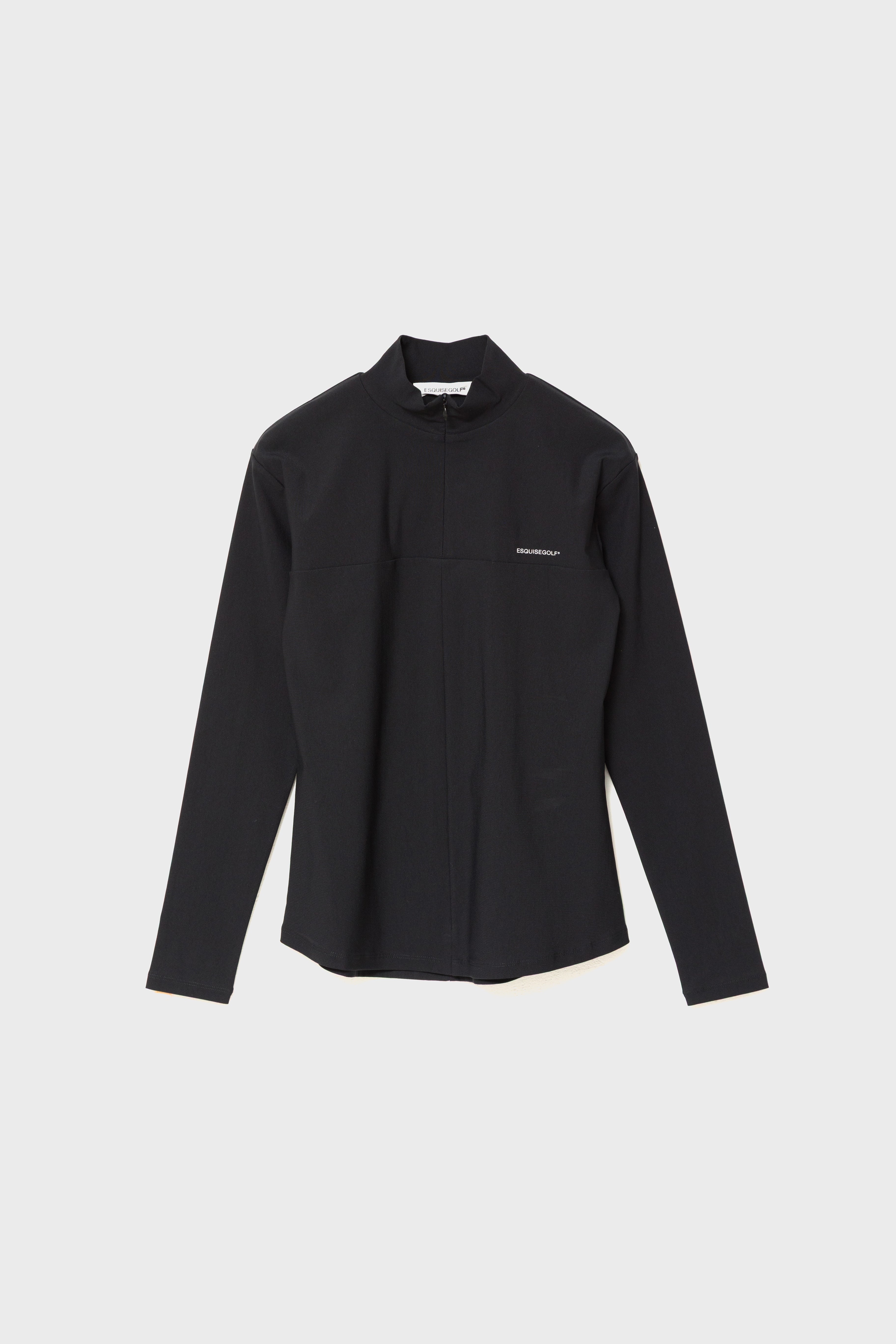 ESSENTIAL HALF ZIP - Black