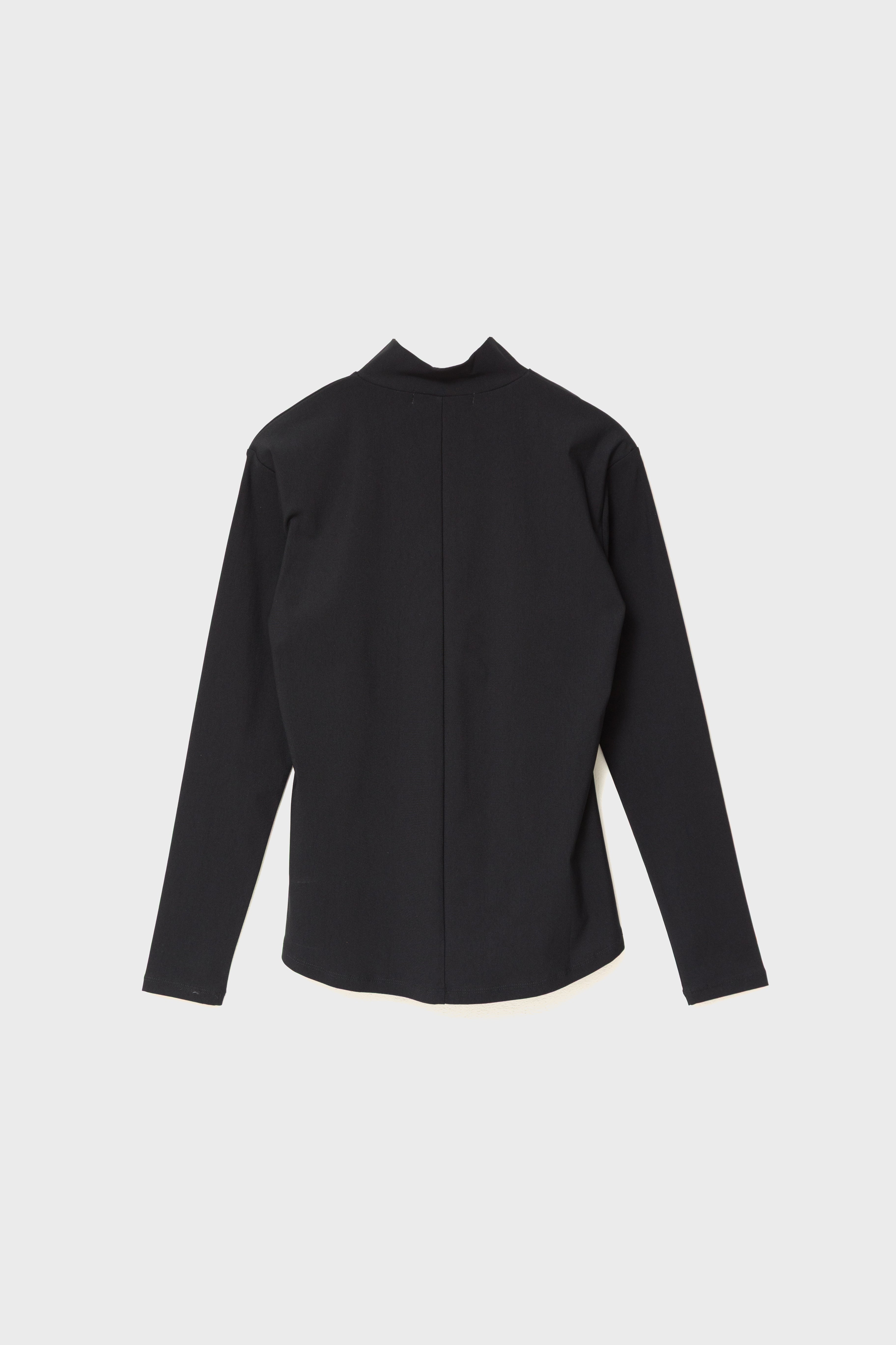 ESSENTIAL HALF ZIP - Black
