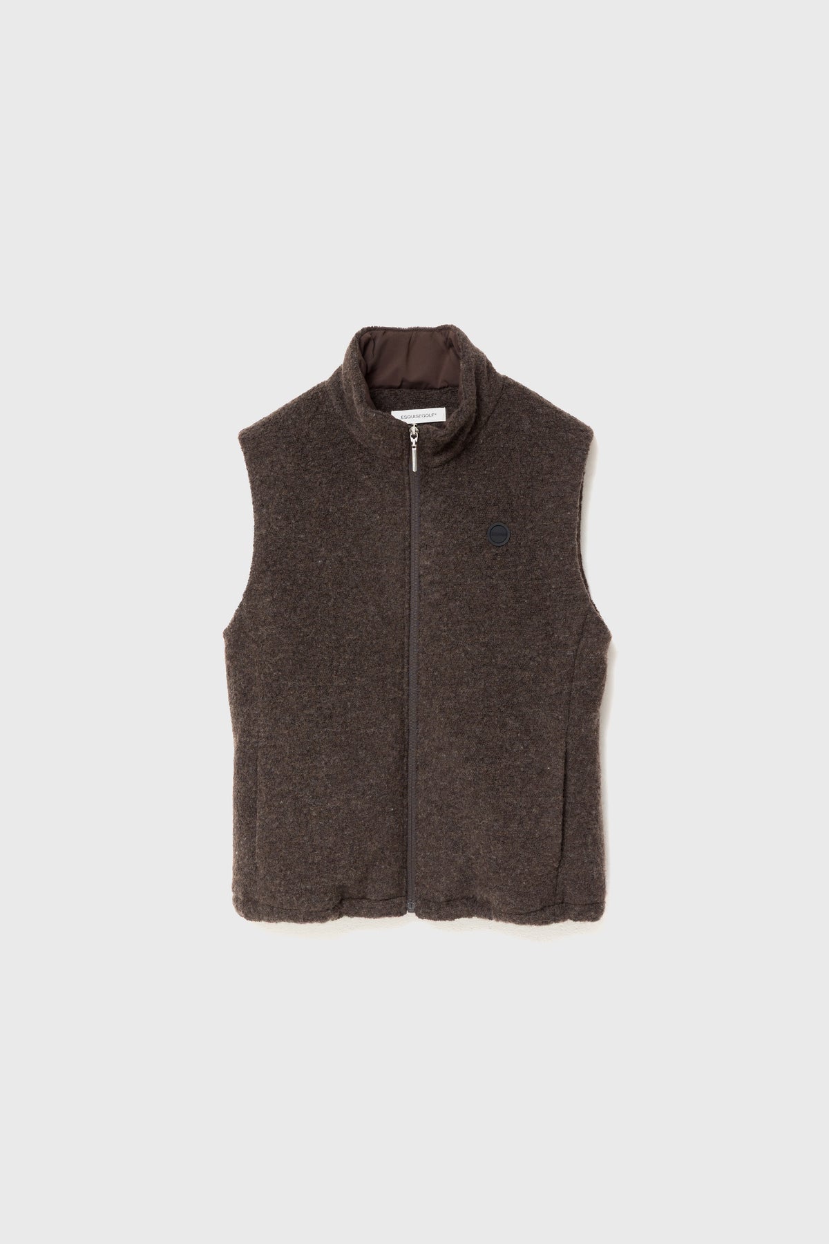 WOOLLY WARM VEST - Brown