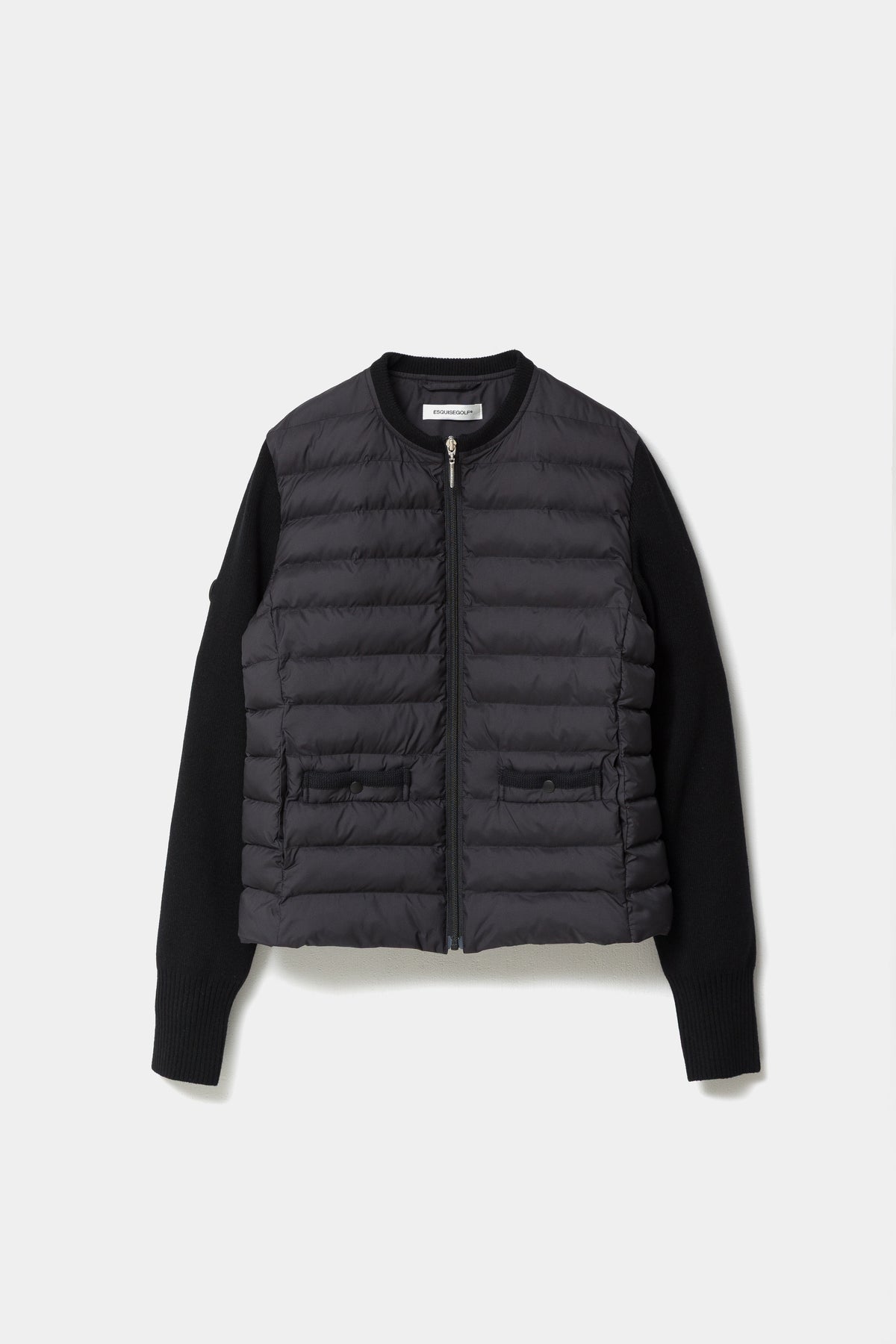 THE SILENT DOWN JKT - Black