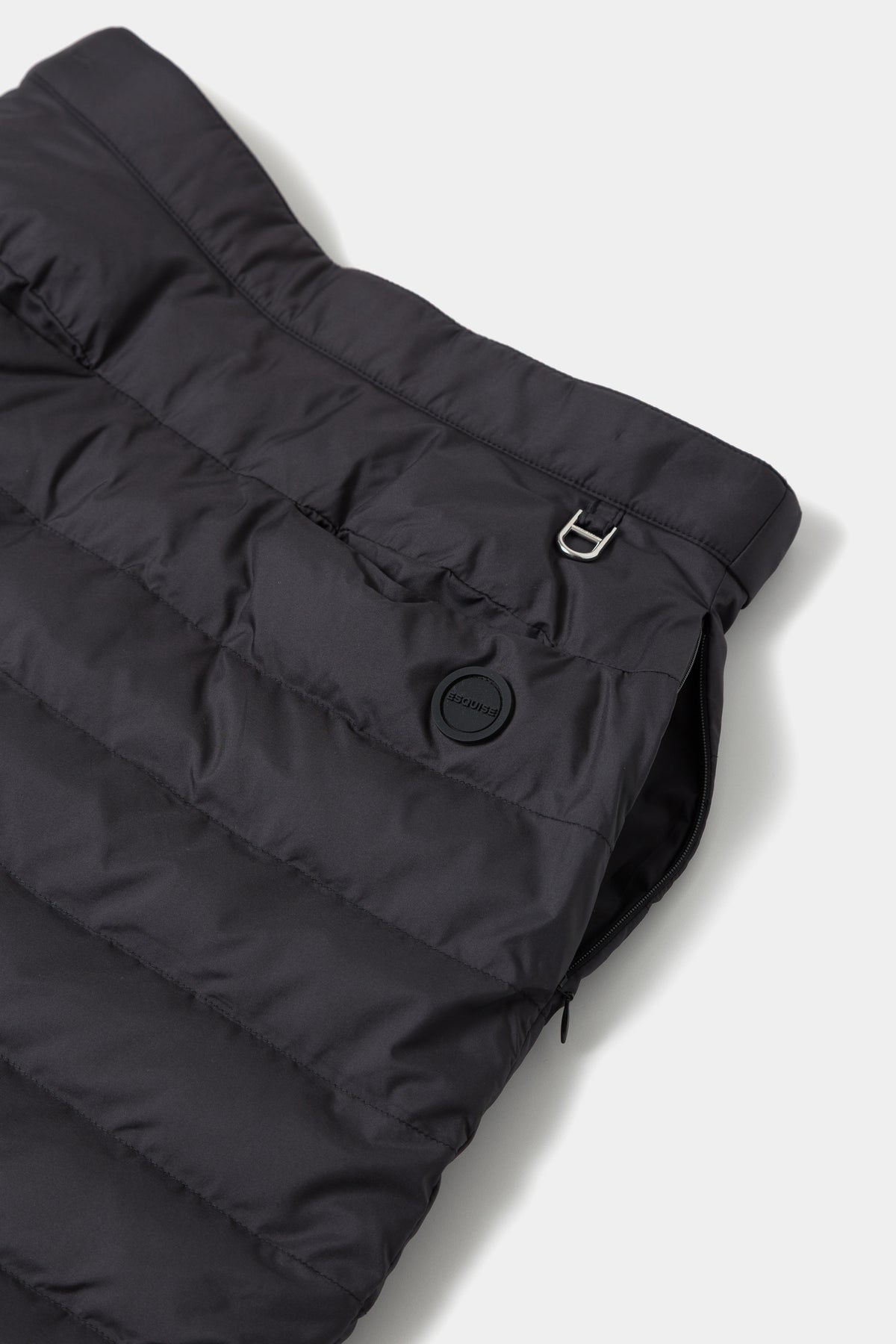THE SILENT DOWN SKIRT - Black