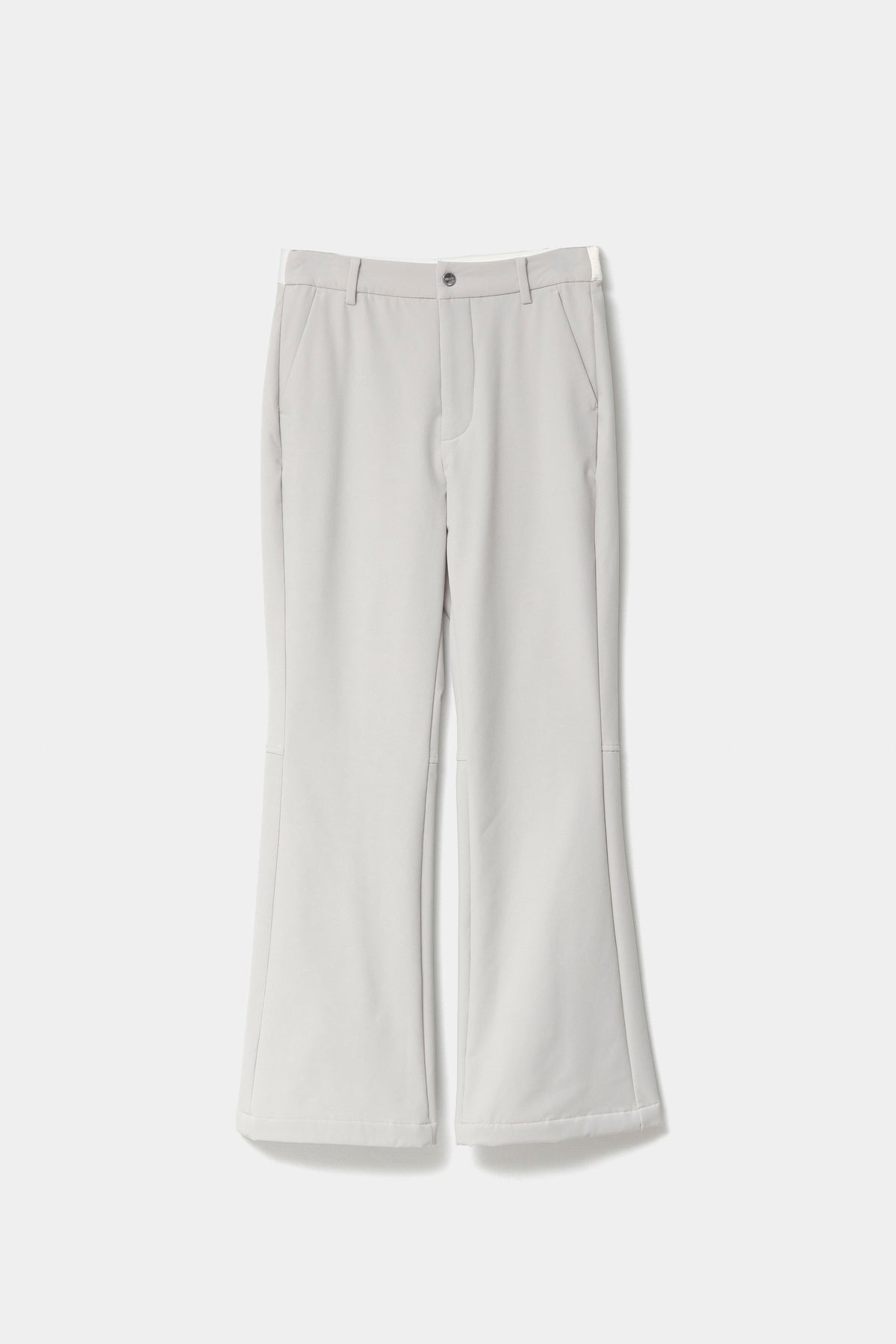 THERMAL FLARE PANTS - LightBeige