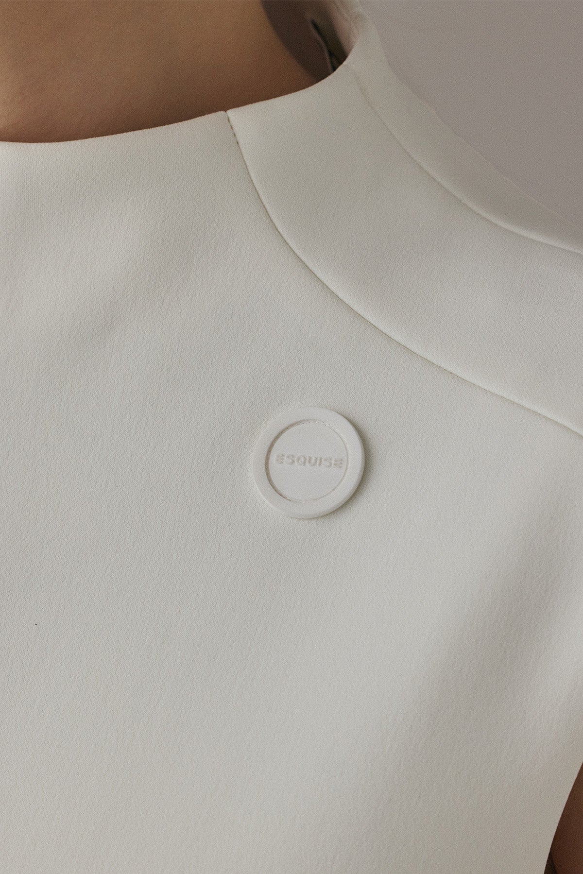 FLOATING MINI DRESS - White