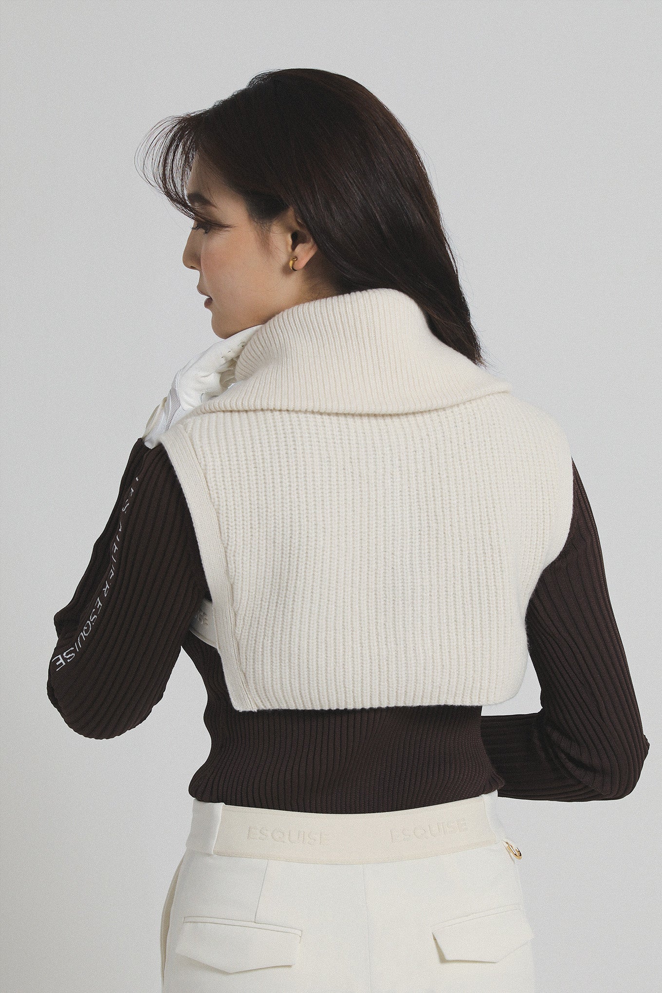 RWS Merino Wool Vest  - Cream