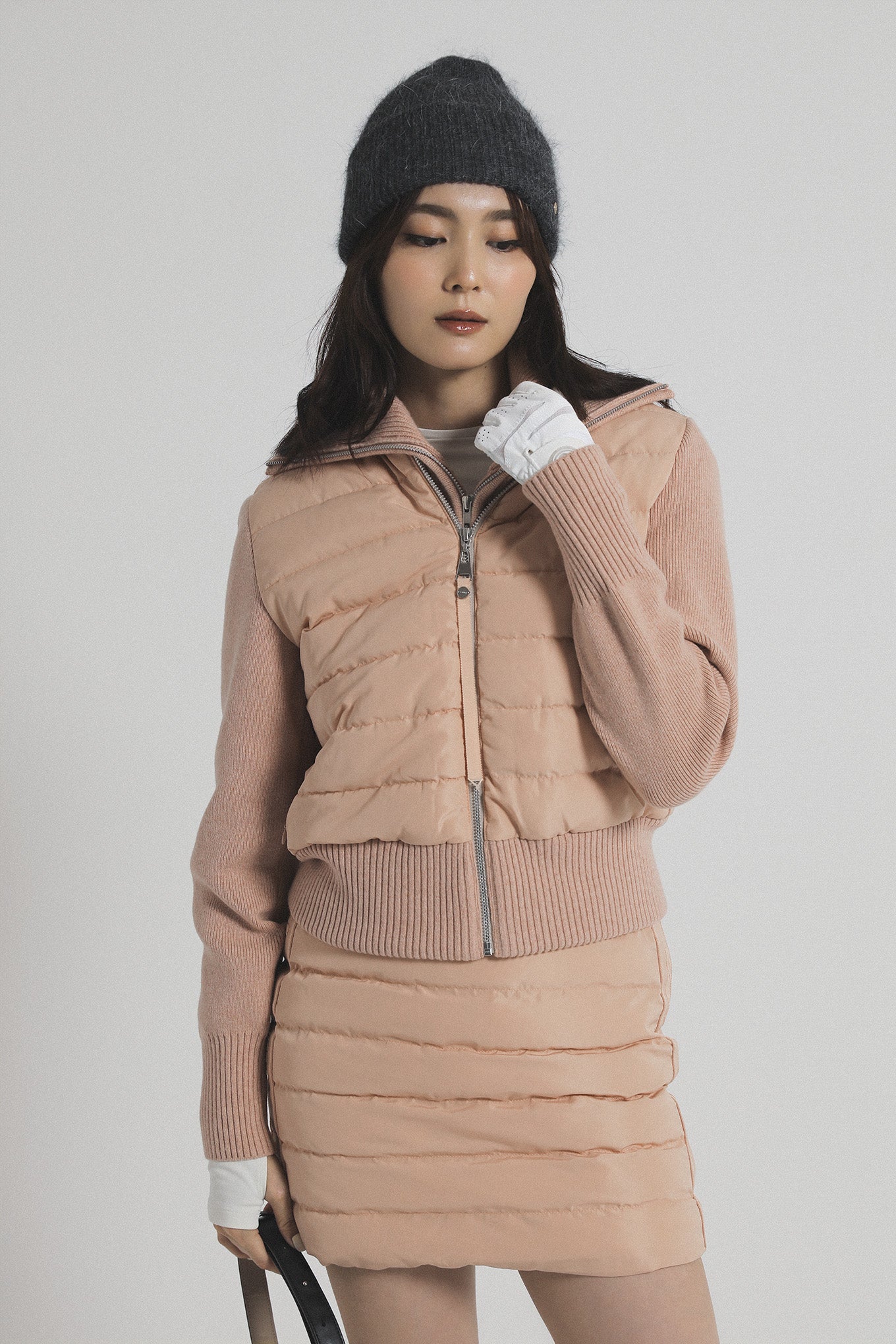 Eco-Down Warm JKT - Vintage Pink