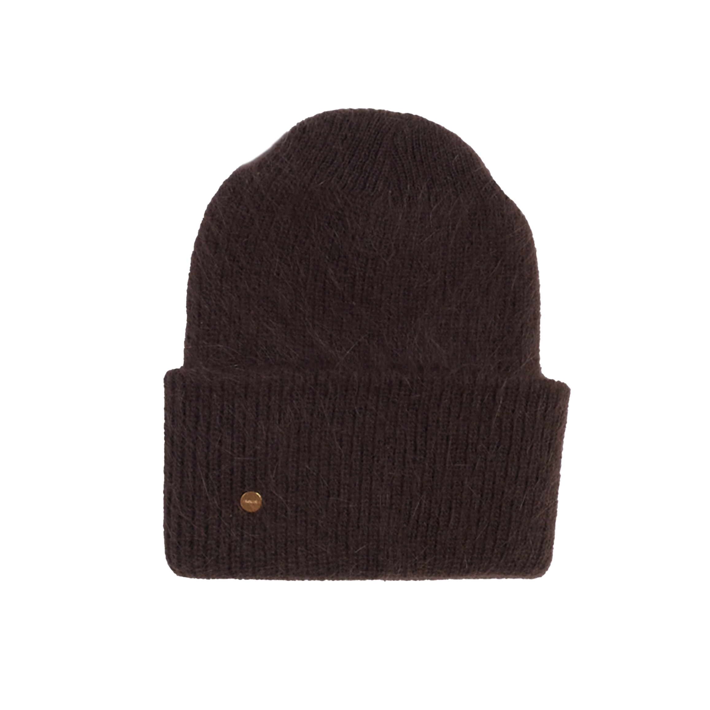 ANGORA SOFT BEANIE  - Espresso