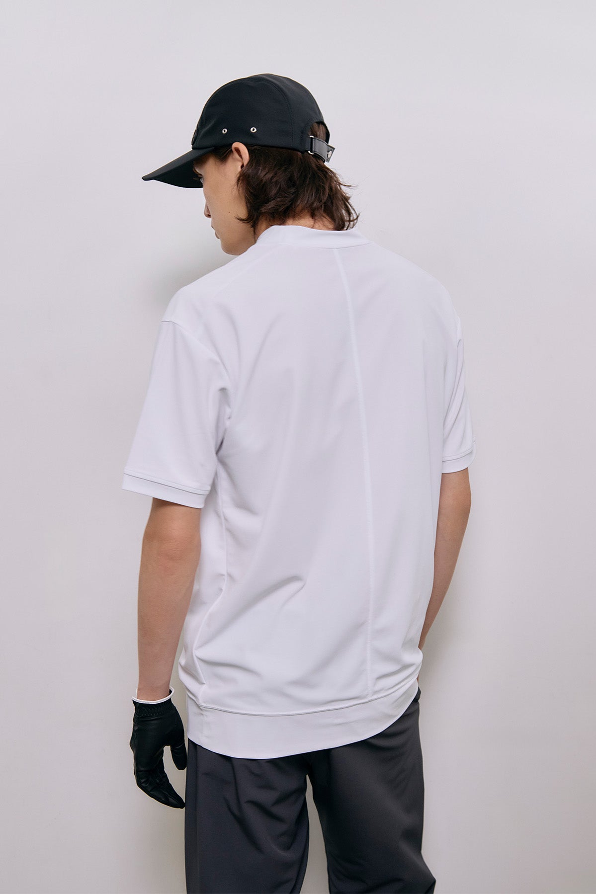 CLASSIC MOCKNECK TOP - White