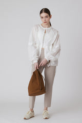 SHEER COTTON SPRING JKT - White