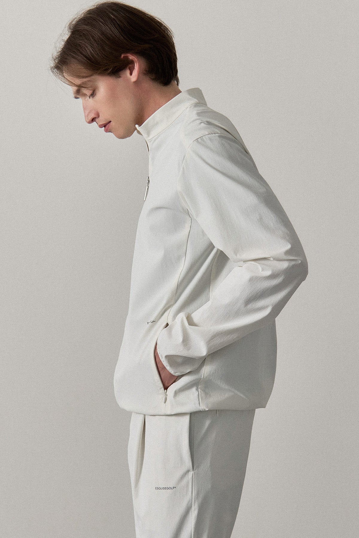 LIGHTFORM ZIP JACKET - White