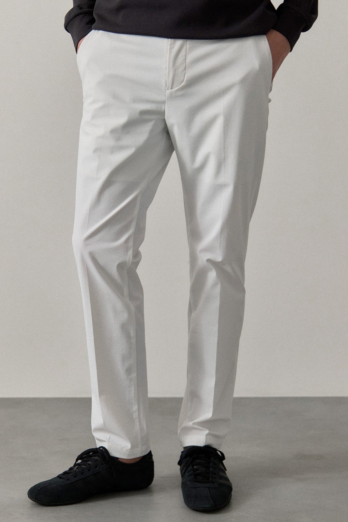   COOL TOUCH ホワイトパンツ L COOL-TOUCH GOLF PANTS - White