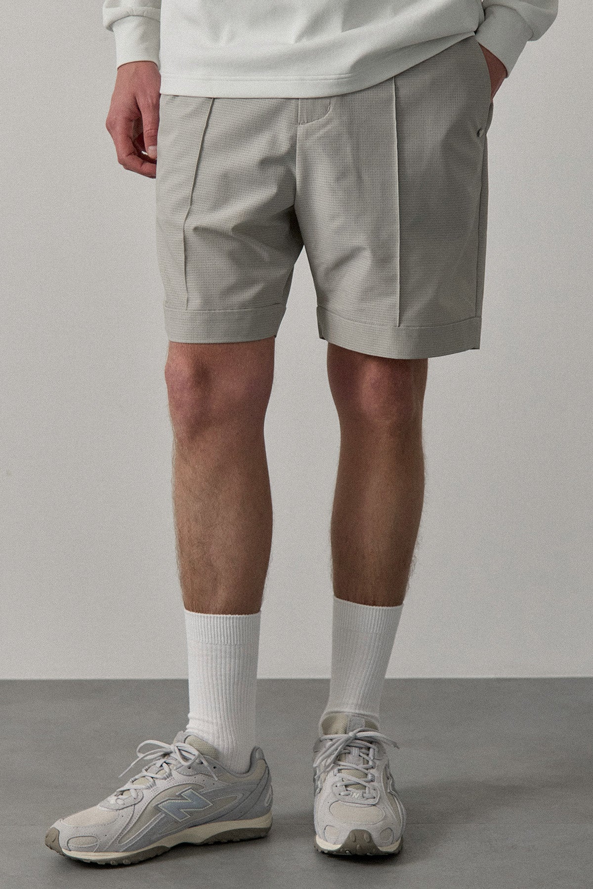 AIR-DOT SHORTS - Beige