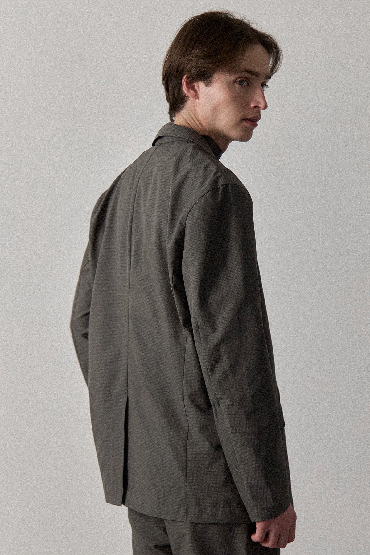 AIR-DOT TAILORED JACKET - Charcoal