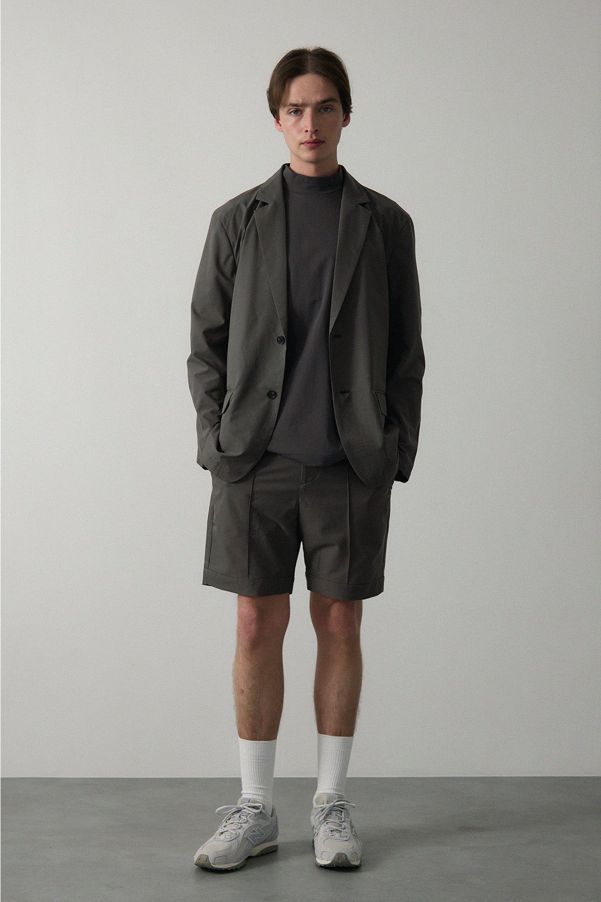 AIR-DOT TAILORED JACKET - Charcoal