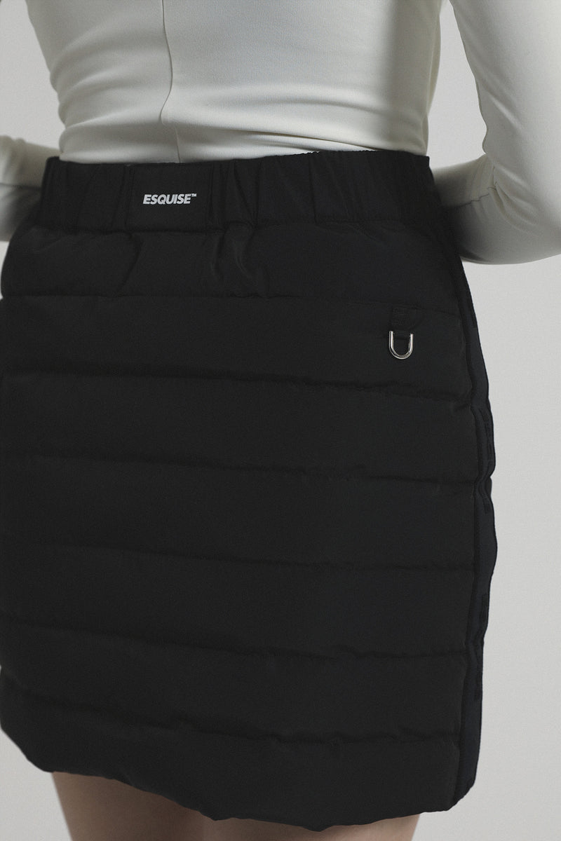 Eco-Down Warm Skirt - Black